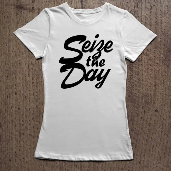 Motivational Carpe Diem Seize the Day shirt - Image 3