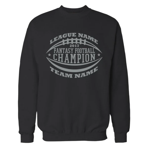 Customized Fantasy Football Champion Sweatshirt - Image 3