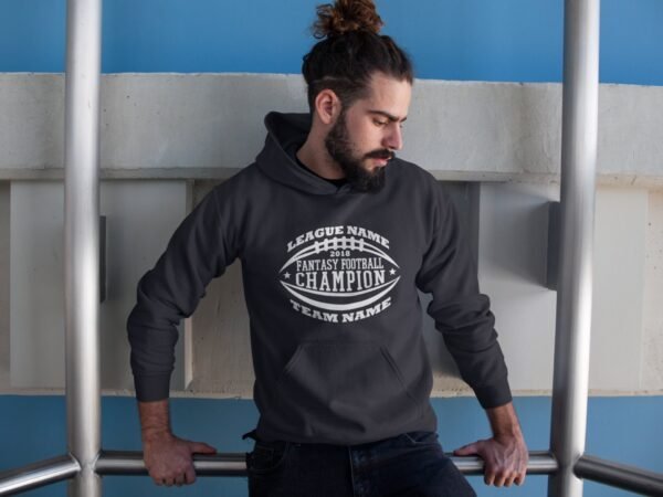 Customized Fantasy Football Champion Hoodie